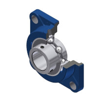 Flanged housing units